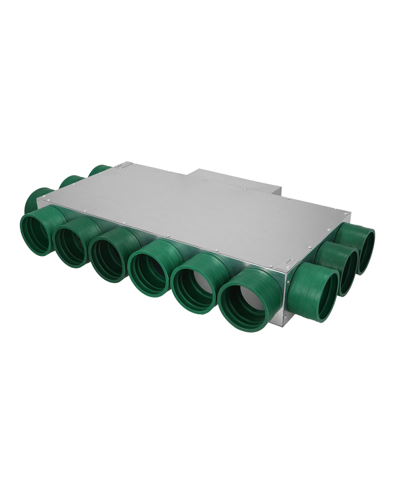 Rozdeľovací box GM s obdĺžnikovým výstupom 12x90/200x90