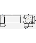 Distribučný box PK 2x90/125