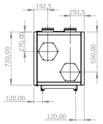 PRODMAX PRO MAX 600 R H/V - rekuperátor