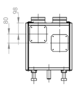 PRODMAX PRO MINI 300 H/V BASIC - rekuperátor