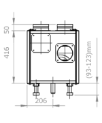 PRODMAX PRO MINI 300 H/V BASIC - rekuperátor
