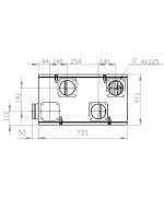 PRODMAX PRO MINI 300 H/V BASIC - rekuperátor