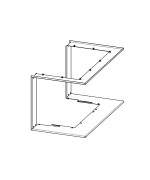 RÁMIK IC3LH RAM12 krycí - ROMOTOP