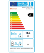 ROMOTOP IMPRESSION U 3G L 55.51.55.24 K1 - trojstranná krbová vložka s výsuvnými dvierkami a s deleným sklom