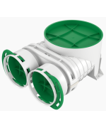 Distribučný box AWENTA 2x75/125 - priamy