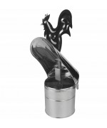 Komínová hlavica s kohútom ø120 mm nerez