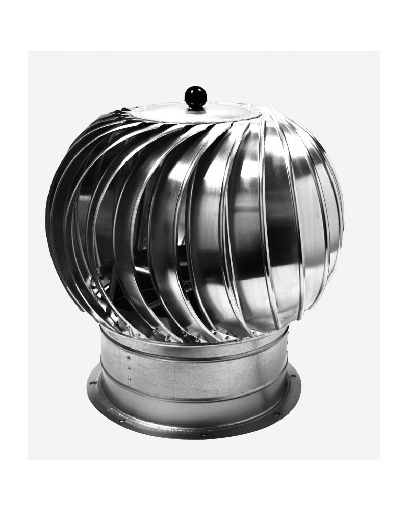 Ventilačná hlavica s prírubou ø350 mm nerez