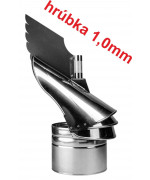 Komínová hlavica s ložiskom ø300 mm, hrúbka 1mm nerez