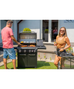 Plynový gril G21 Alabama Black BBQ Premium Line, 5 horákov + zdarma redukčný ventil