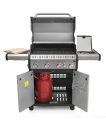 Plynový gril G21 Alabama Silver BBQ Premium Line, 5 horákov + zdarma redukčný ventil