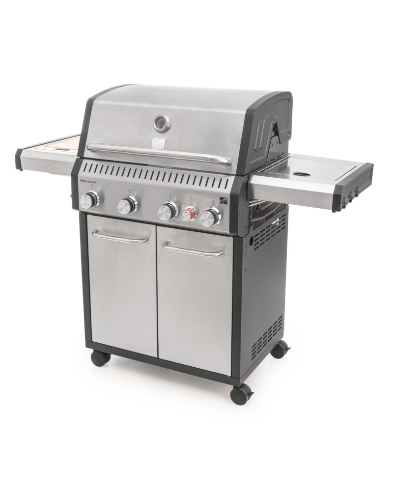 Plynový gril G21 Alabama Silver BBQ Premium Line, 5 horákov + zdarma redukčný ventil