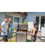 Plynový gril G21 Alabama Silver BBQ Premium Line, 5 horákov + zdarma redukčný ventil