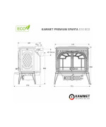 Krbové kachle KAWMET Premium SPARTA S10 ECO