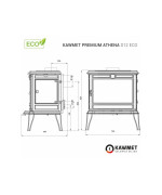 Krbové kachle KAWMET Premium ATHENA S12 ECO
