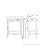 Krbové kachle KAWMET Premium ARTEMIDA S18 ECO