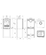 Krbové kachle KAWMET HARITA S15v L-BOX ECO