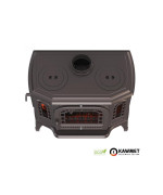 Krbové kachle KAWMET P7 (10,5 kW) CookTop LB ECO