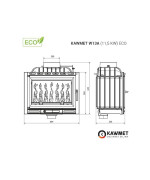 Krbová vložka KAWMET W13A (11,5 kW) ECO