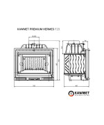 Krbová vložka KAWMET Premium HERMES F23 (14 kW)
