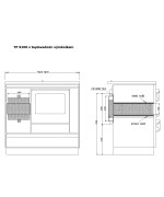 KVS MORAVIA sporák Antracitový, typ 9100-V