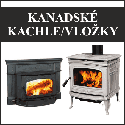 Kanadské kachle a vložky