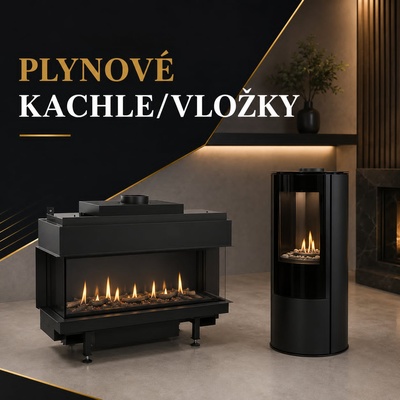 Plynov&eacute; kachle vložky