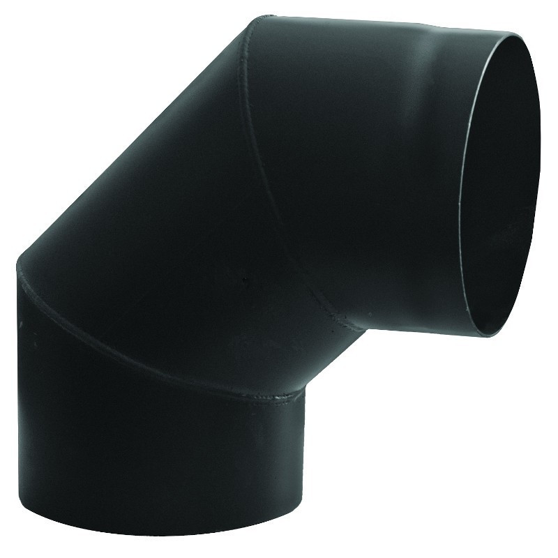 Prodmax Dymovody | Koleno 90° ø130 mm dymovod| oceľ 2 mm OJ05/130