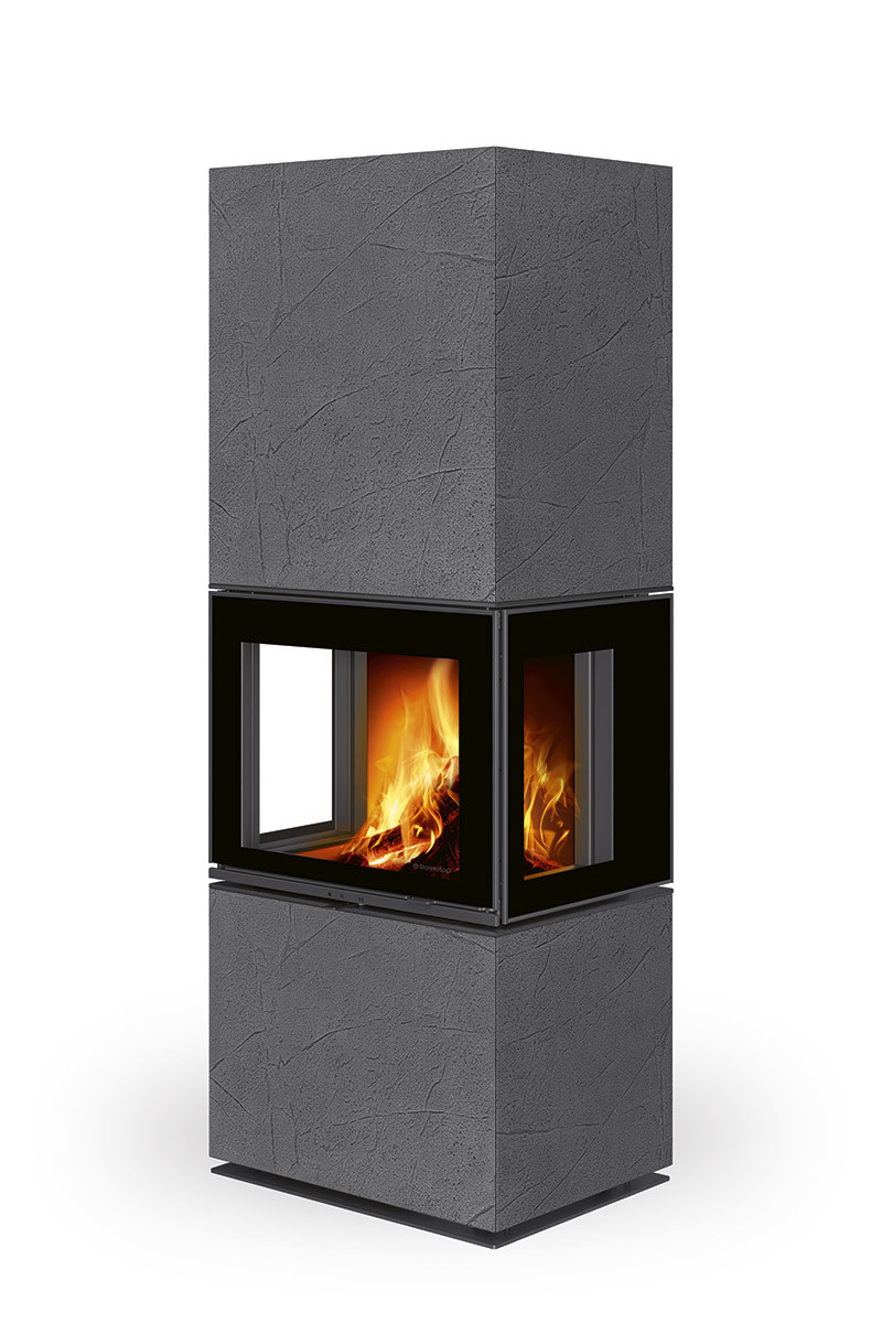 ROMOTOP LERA C GH thermaline 62 - dizajnový krb LERXDHC 62