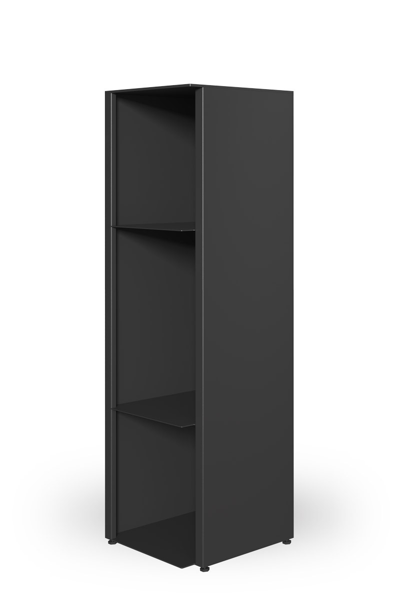 Romotop | ÚLOŽNÝ BOX na drevo - ľavý pre krbové kachle ESQUINA ESQYDH RGL