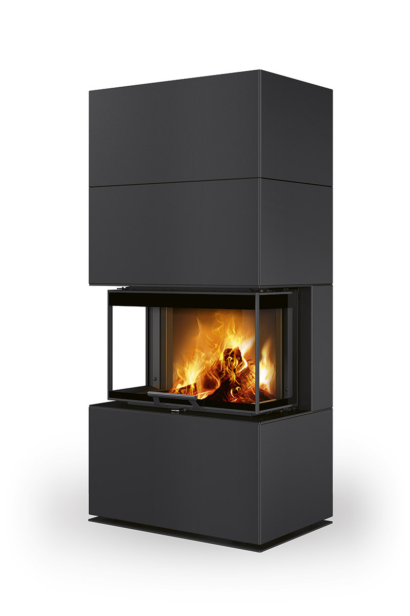 ROMOTOP CARA C thermaline 62 - dizajnový akumulačný krb s výsuvnými dvierkami CARXDHCN4 62