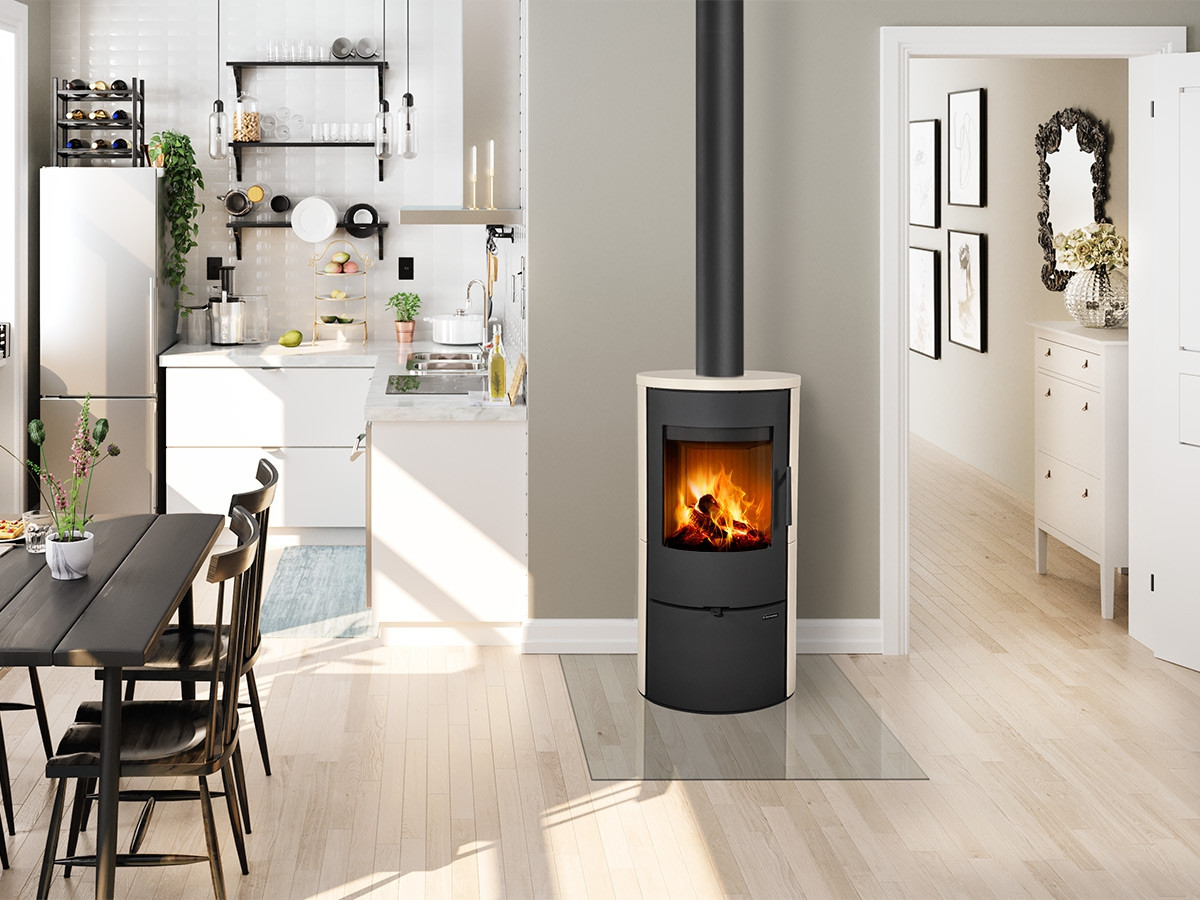 ROMOTOP EVORA 01 keramika perlová 95508 - krbové kachle - Keramika Romotop Cherry (75705)
