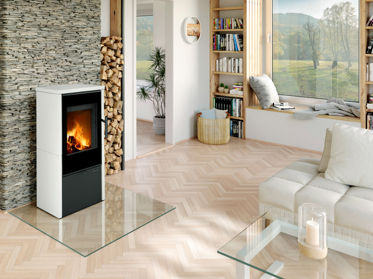 ROMOTOP LAREDO F keramika - krbové kachle - Keramika Romotop Silver (54505) LAFXE 10