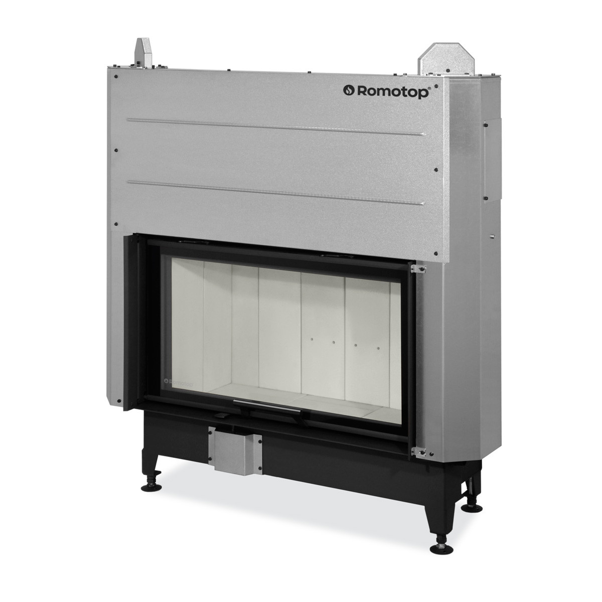 ROMOTOP HEAT 3G L 88.50.04 - krbová vložka s výsuvnými dvierkami H3LF 04