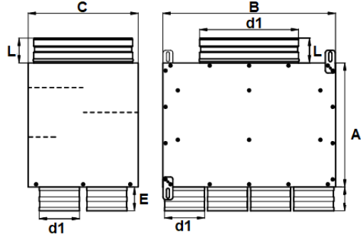 PRODMAXGM | Rozdeľovací box dvojradový GM 8 vývodov 8x75/160D/GM SK 8x75/160D/GM
