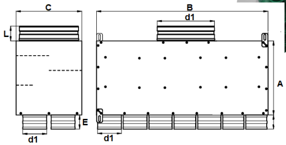 PRODMAXGM | Rozdeľovací box GM dvojradový 14x75/160 izolovaný SK 14x75/160D/GMI