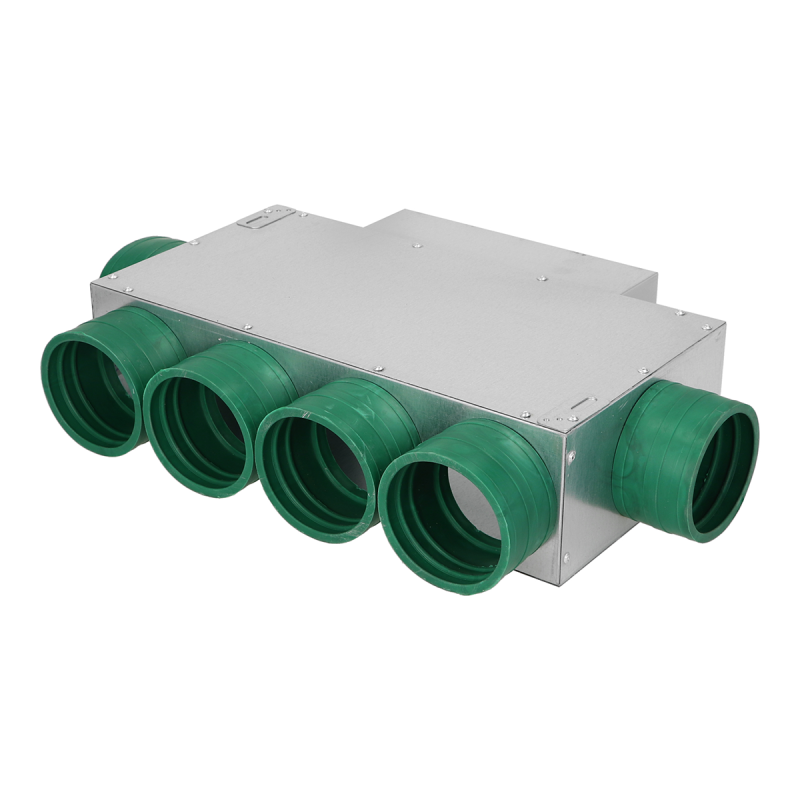 PRODMAXGM | Rozdeľovací box GM s obdĺžnikovým výstupom 6x75/200x50 izolovaný SK 6x75/200x50/GM/I