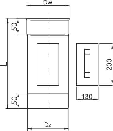 Prodmax | Čistiaci prvok ø200 mm nerez NJ28/200
