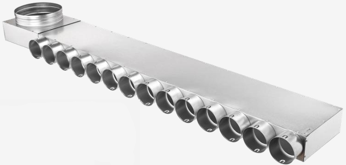 PRODMAXOC | Rozdeľovací box ľavý/pravý 14×75/160 izolovaný SK 14x75/160/L/P/I