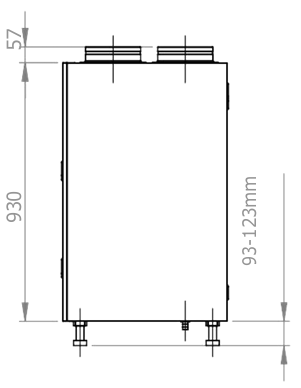 PRODMAX REKUPERATORY | PRODMAX AIR EXPERT 600 V EPP CLASSIC - rekuperátor AIR EXPERT600EPP-C-V